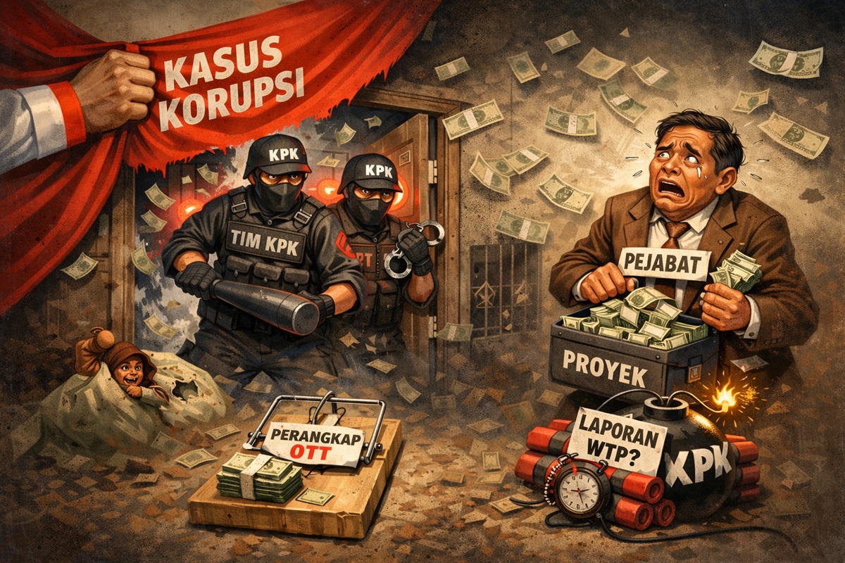 Bola Sekam Bisa Meledak, FKGOL Warning Kuningan dari Operasi KPK